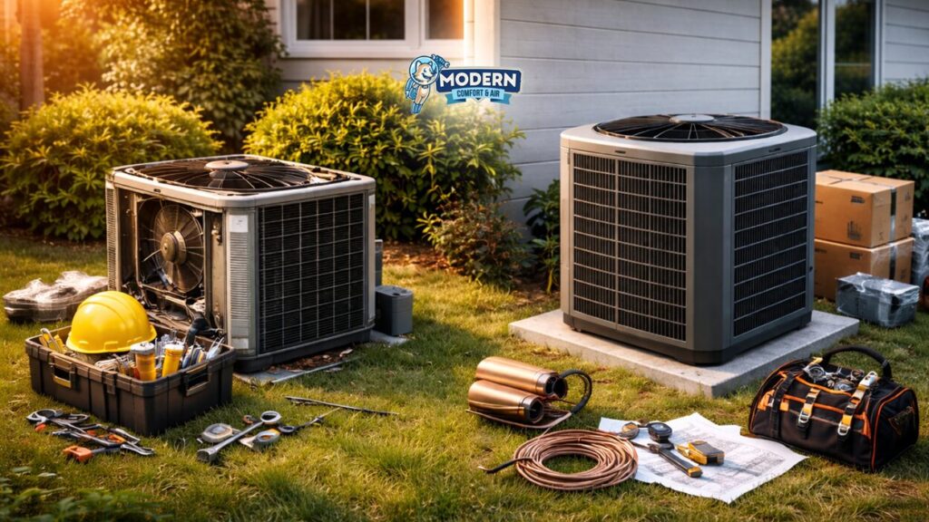 Replace or Install AC - Modern Comfort and Air