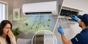 Why AC Smells Bad - Modern Comfort Air