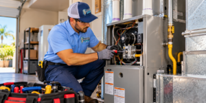 Gas furnace installation in Jurupa Valley - Modern Comfort and Air